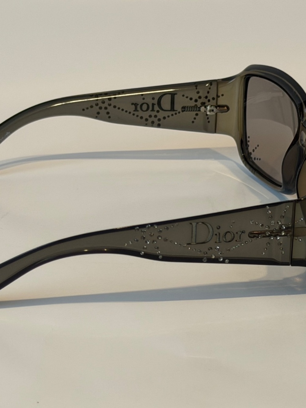 Designer Dior SPIDIOR 1 Sunglasses + Dior Clamshell Case - Picture 6 of 16